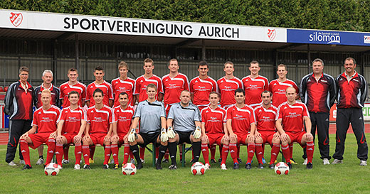 1. Herren SpVg Aurich - Saison 2010/2011 - Bezirksliga Weser-Ems (aufs Bild klicken f�r eine gr��ere Ansicht)